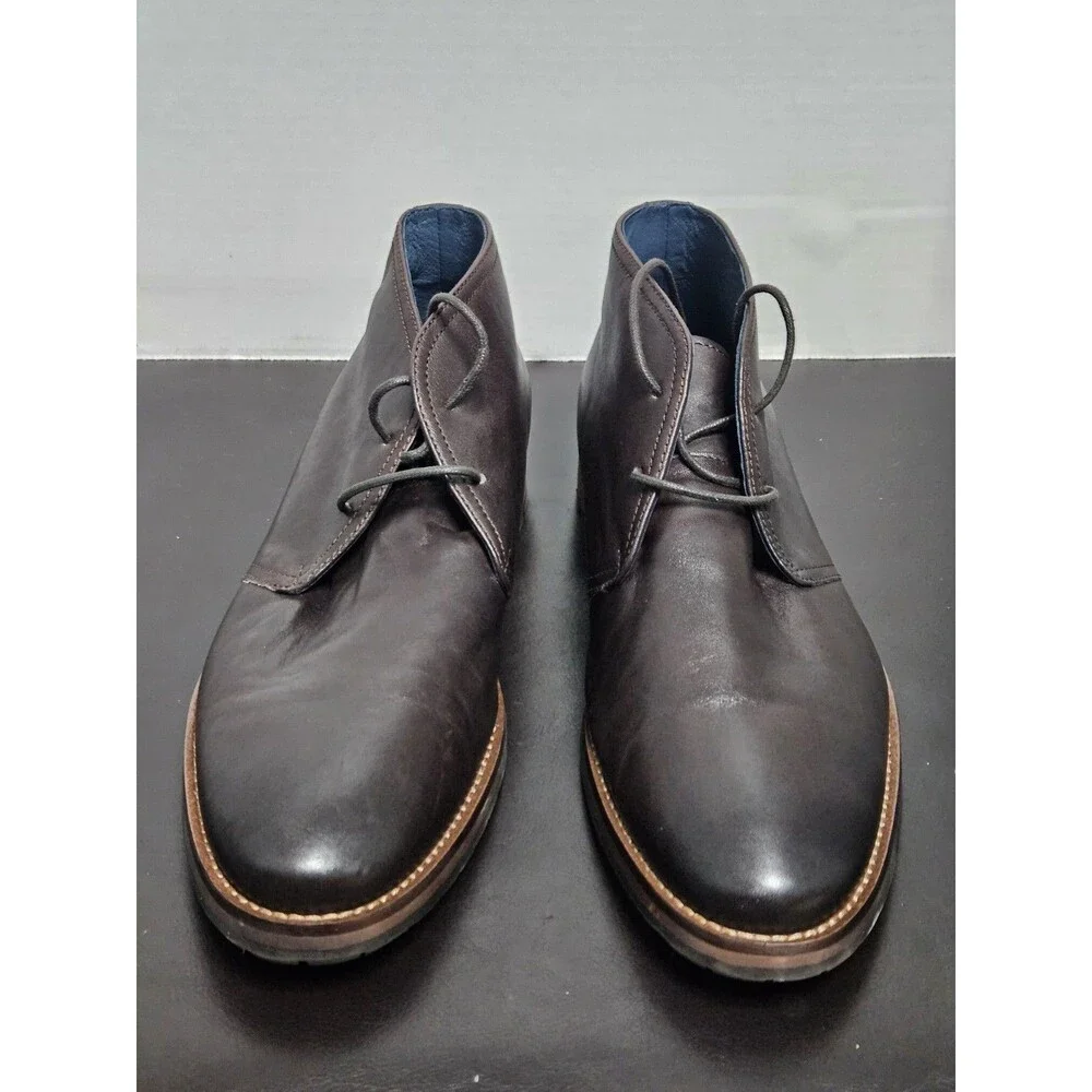 Sz 10 - Blake Mckay Chukka Boots Mens Brown Leather